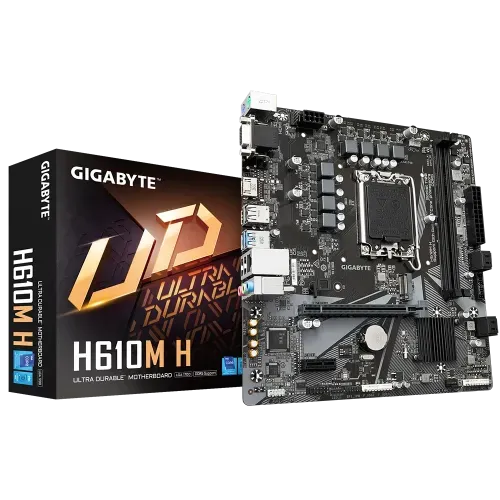 GIGABYTE H610M H DDR5 mATX DRR5 Motherboard